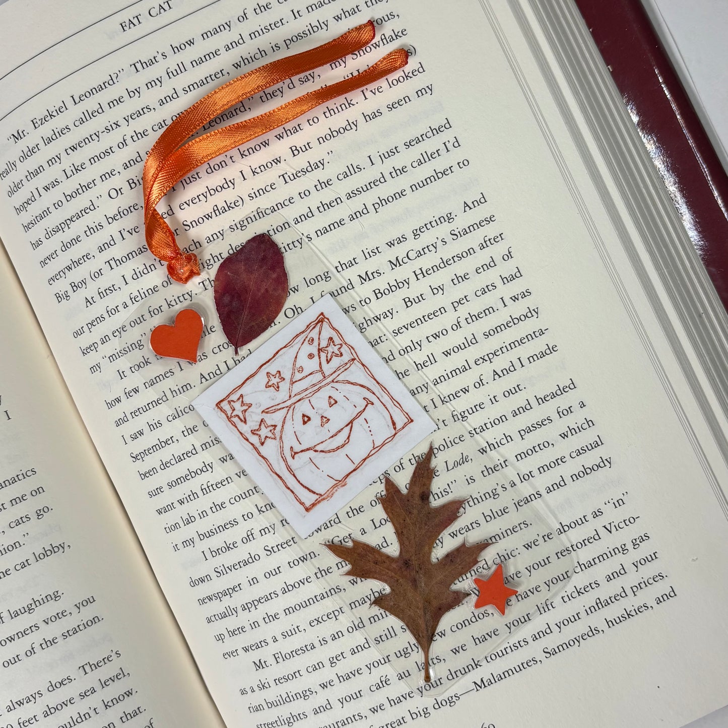 Pumpkin Bookmark