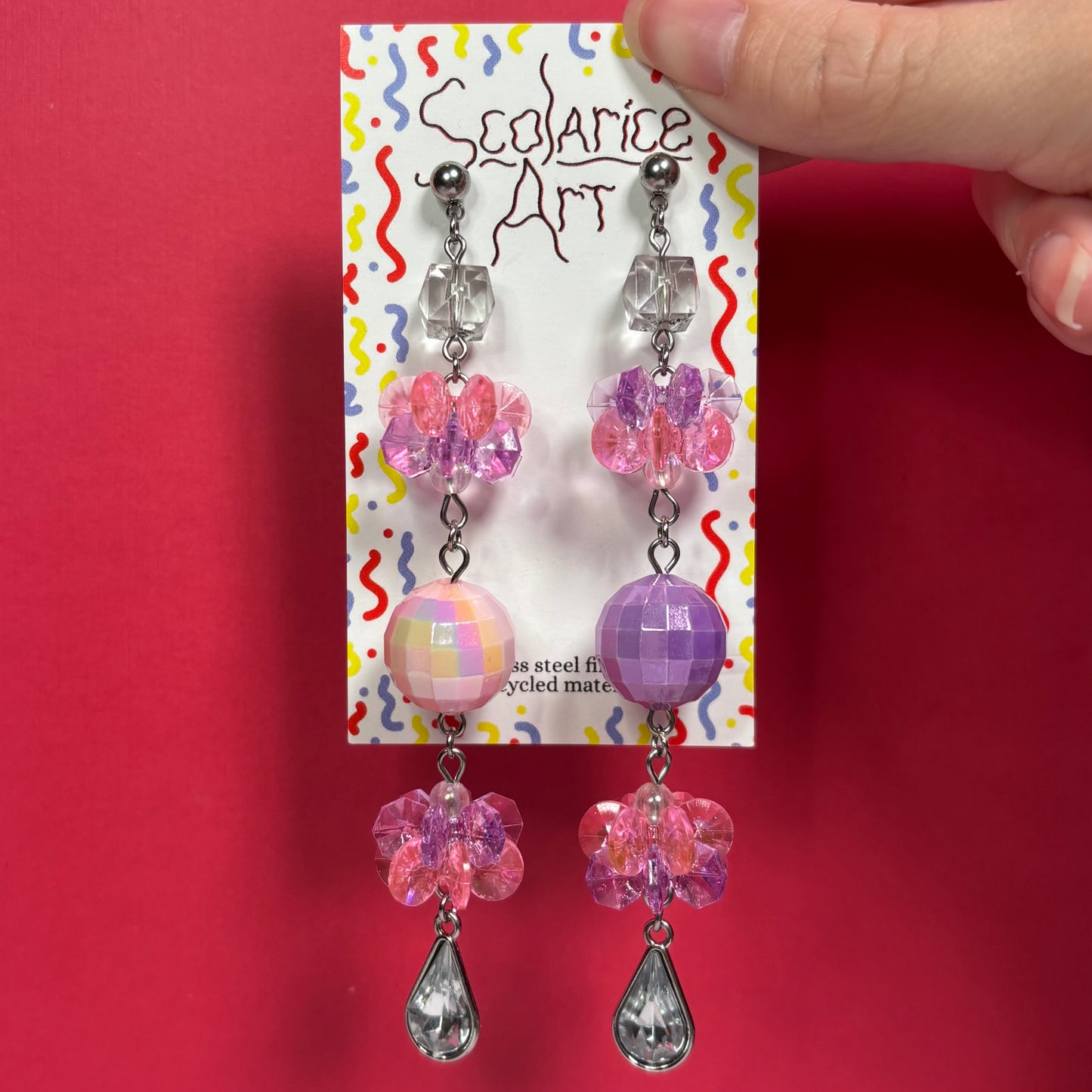 Disco Barbie Earrings