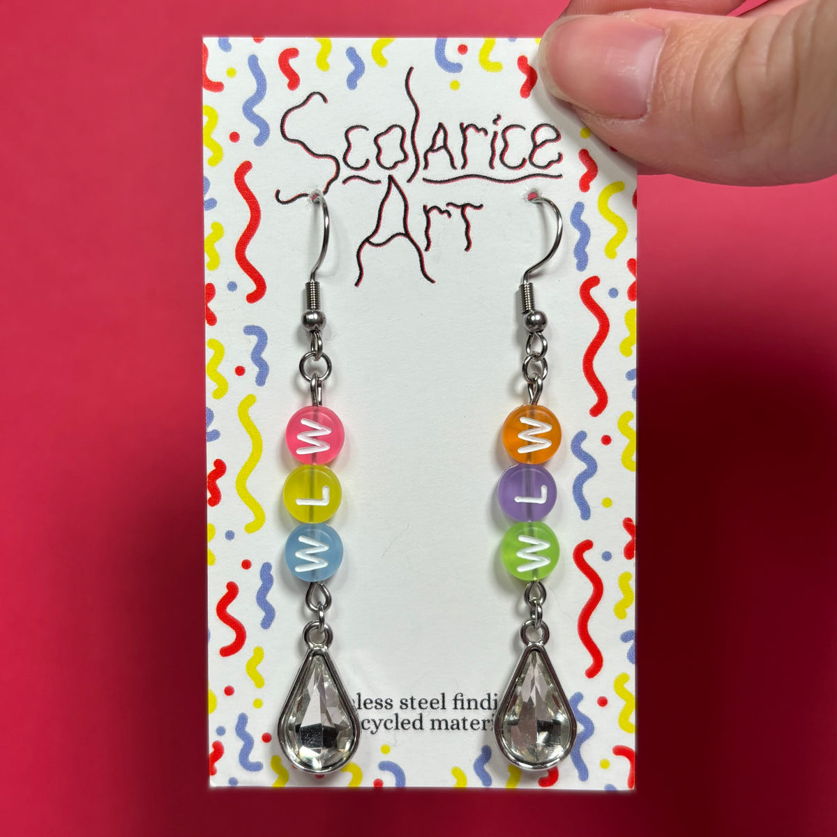 Rainbow WLW Earrings