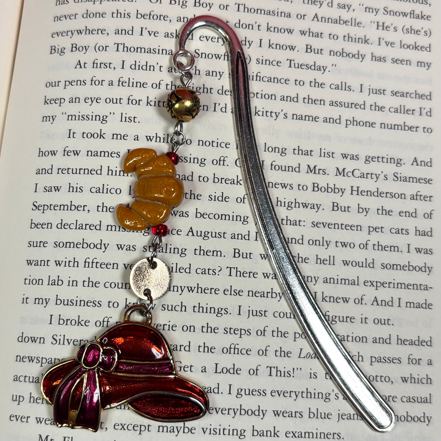 Red Hat Society Bookmark