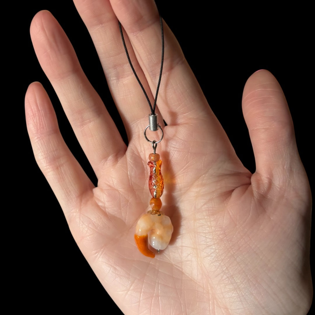 Shrimps Is Bugs Phone Charm
