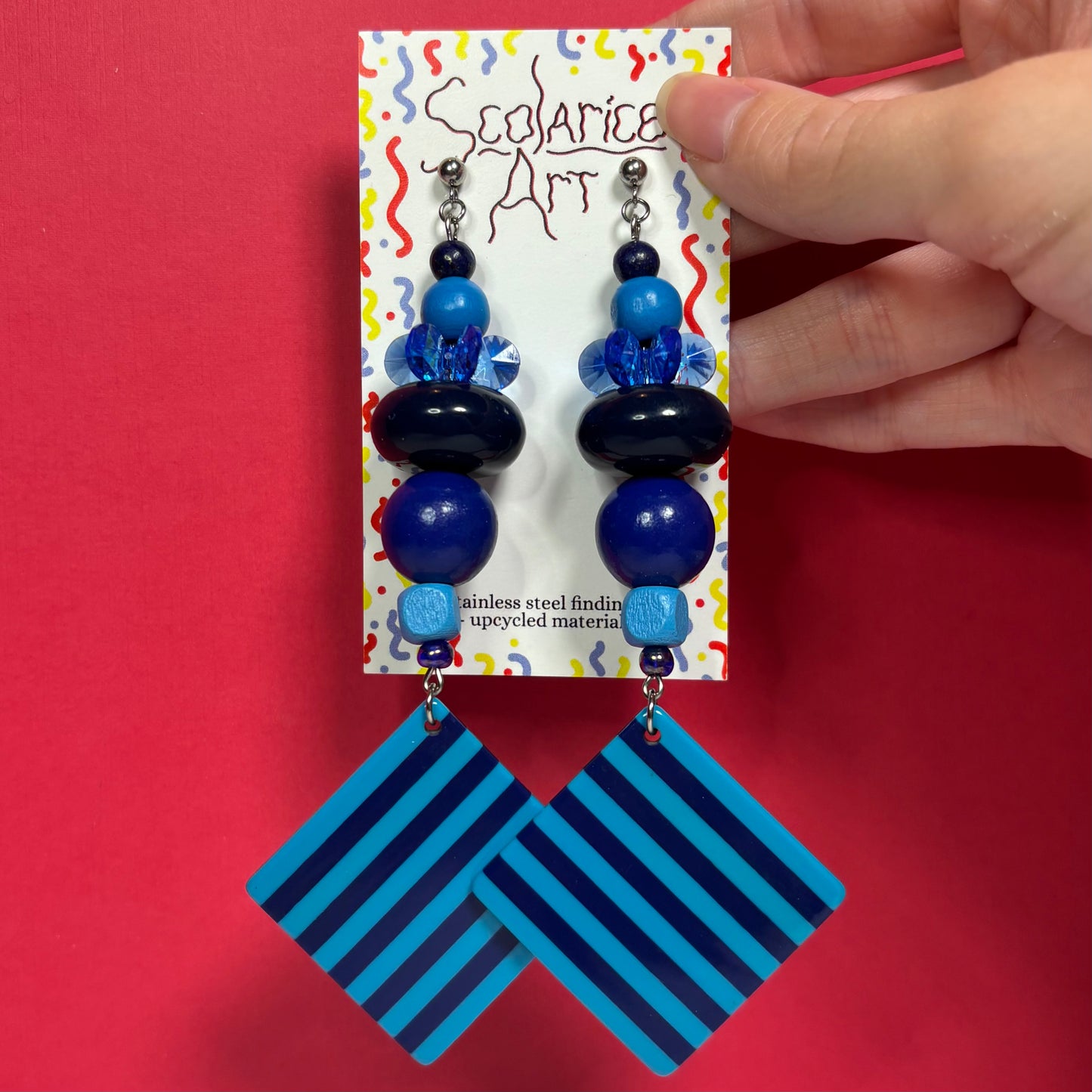 The Blues Earrings