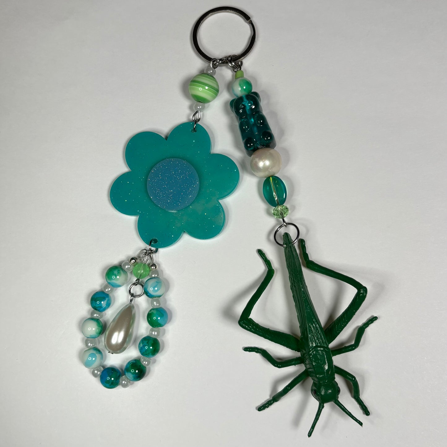 Grasshopper Bag Charm