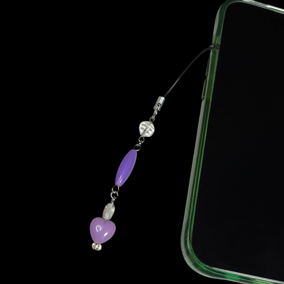 Lilac Phone Charm
