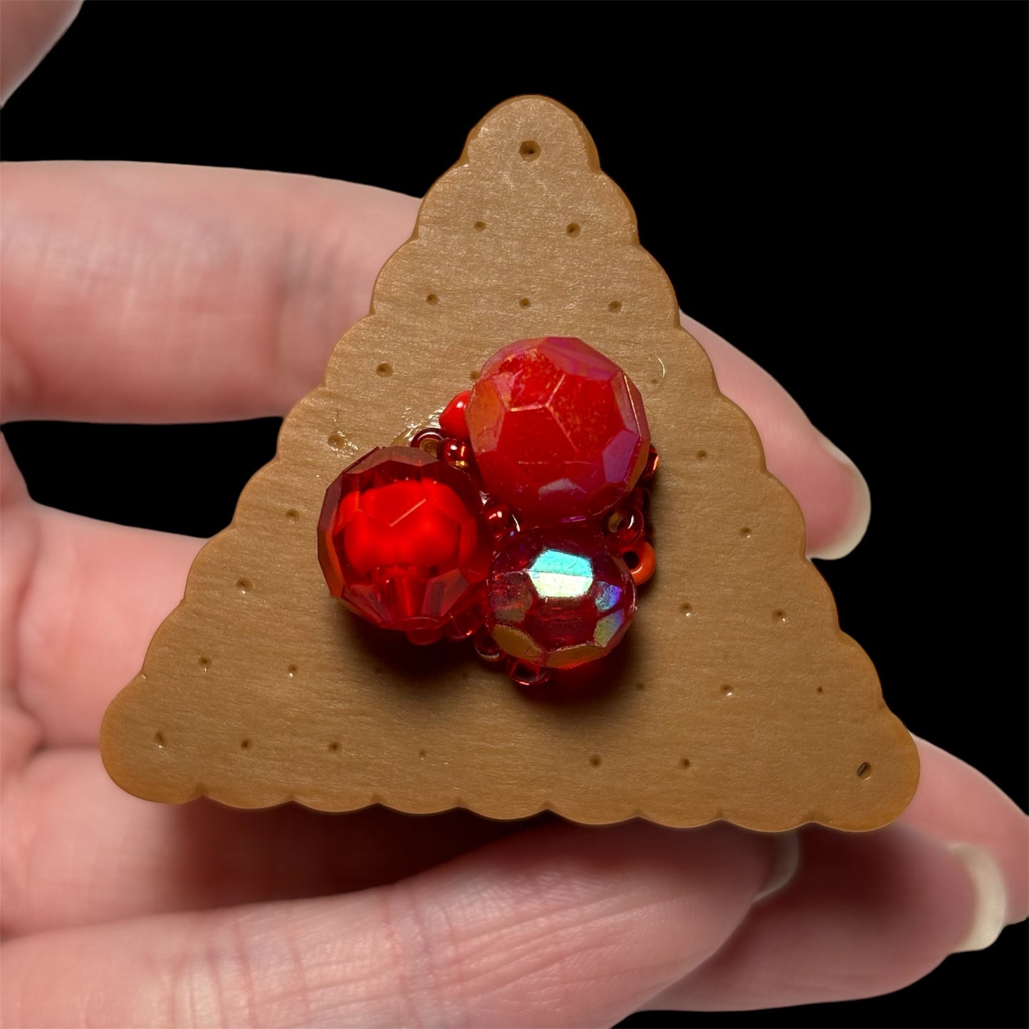 3D Cake Perler Magnet
