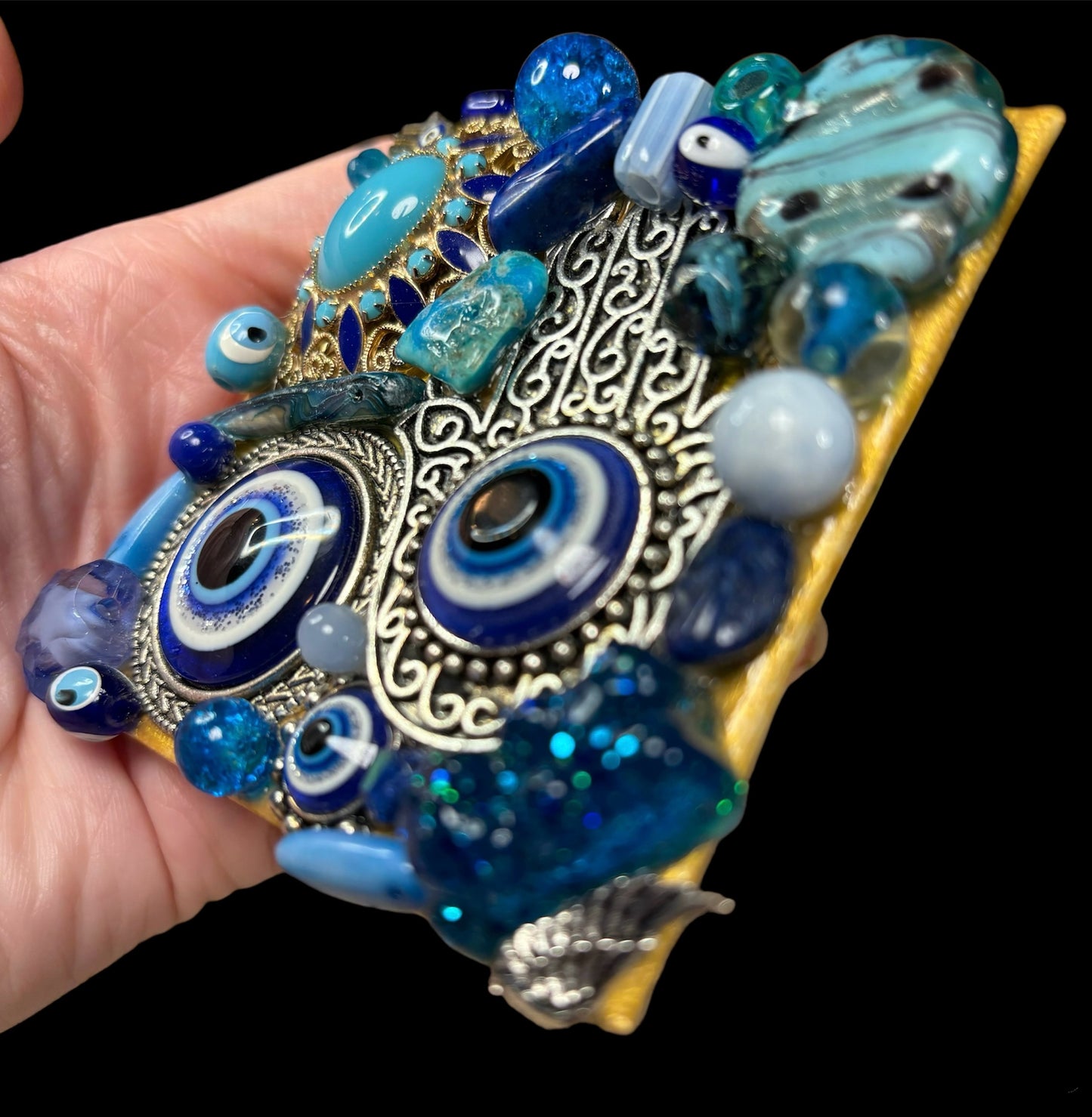 Evil Eye 3D Assemblage Magnet