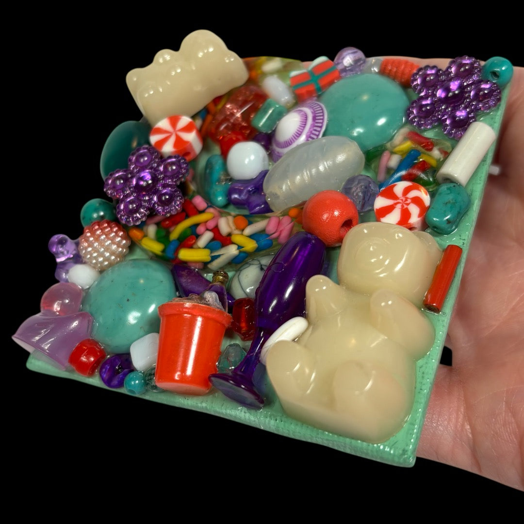 Confections 3D Assemblage Magnet