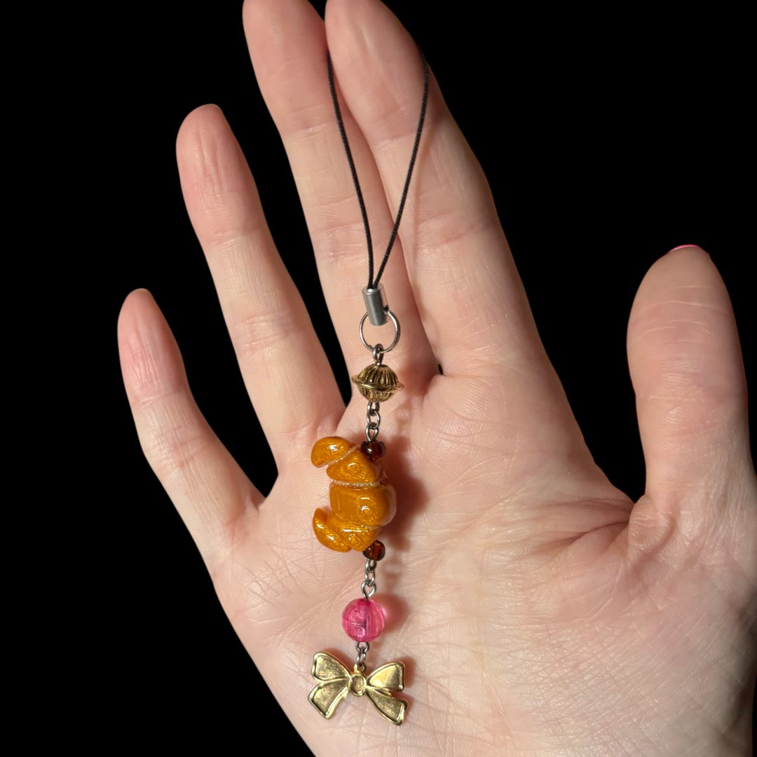 Croissant Phone Charm