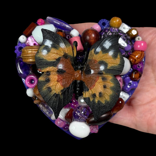 Butterfly Garden 3D Assemblage Magnet