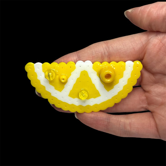 Lemon Perler Magnet