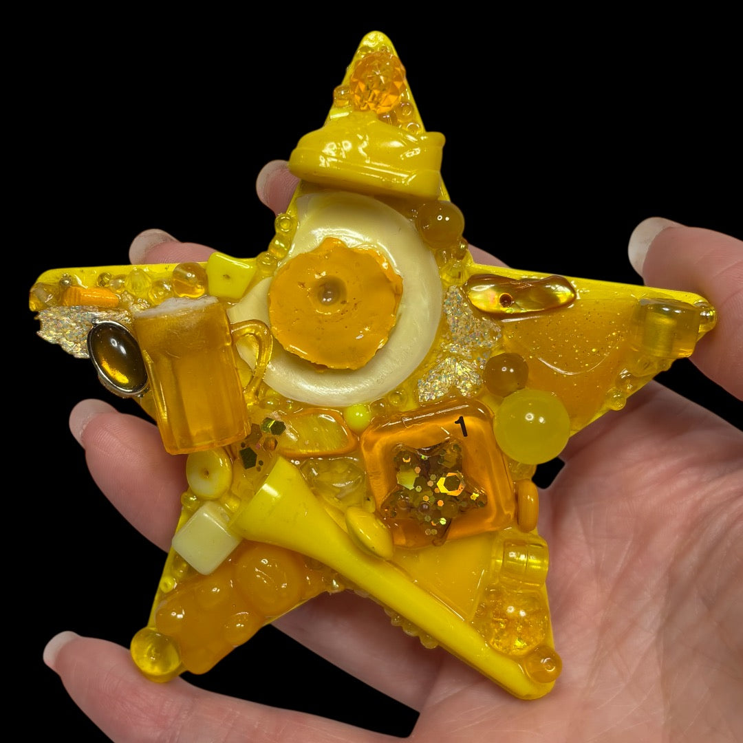 Sunshine 3D Assemblage Magnet