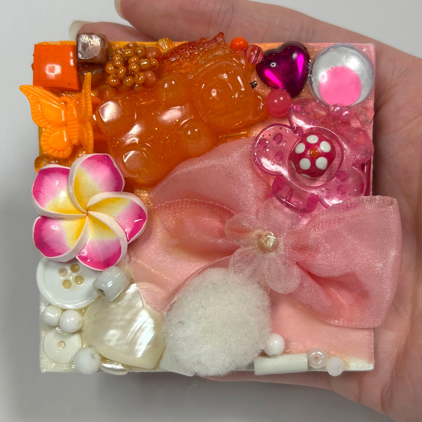 Sunset 3D Assemblage Magnet