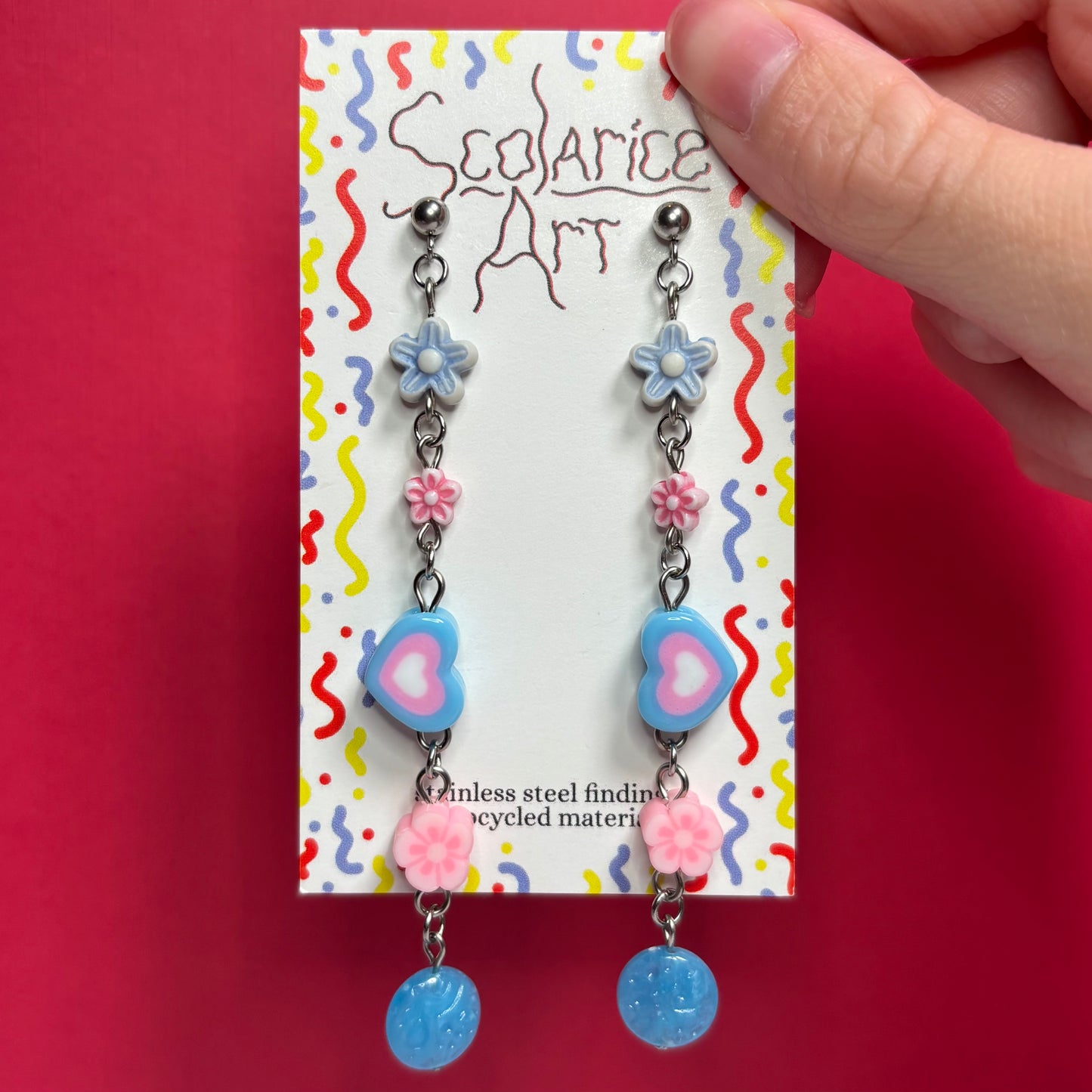 Pastel Meadow Earrings