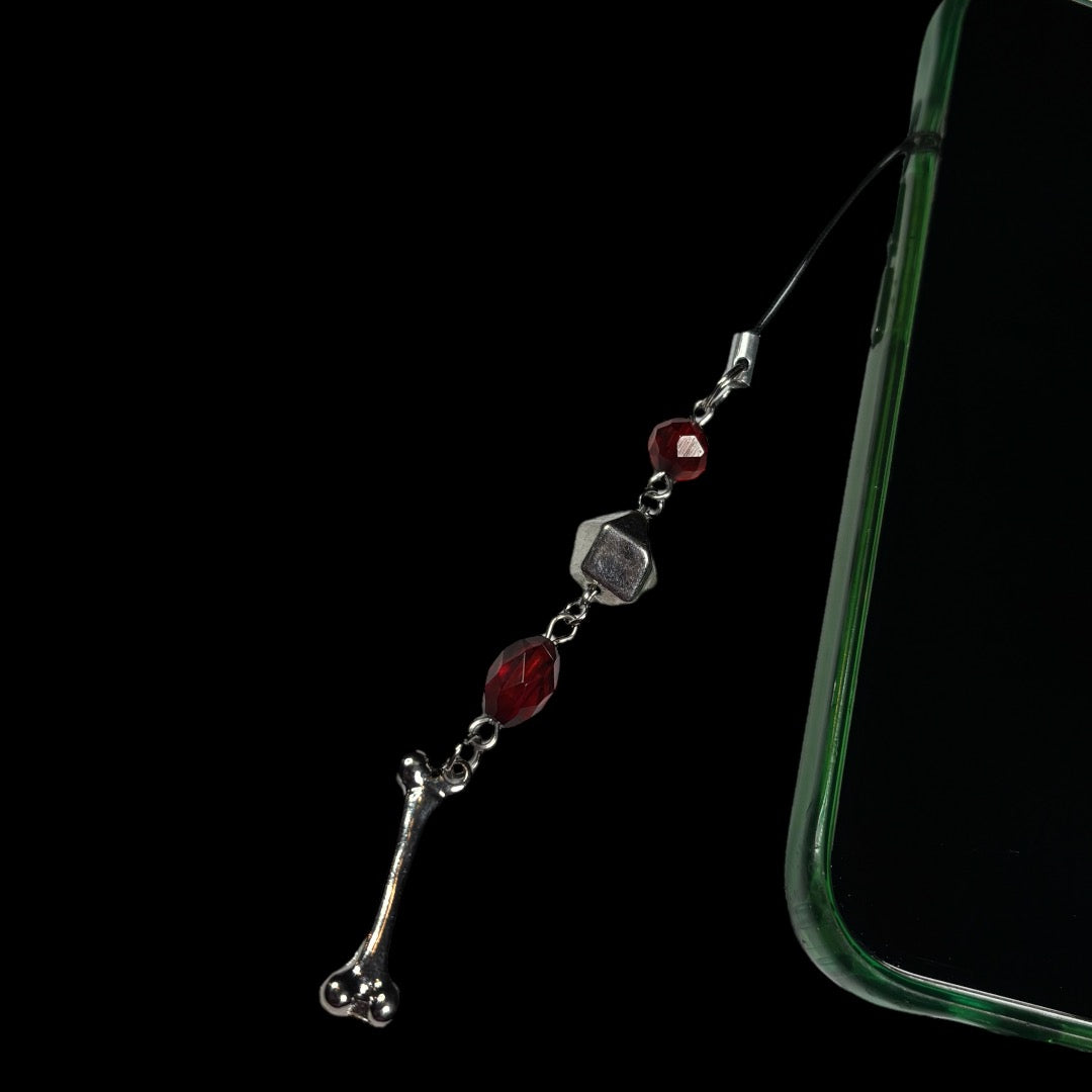 Bone To Pick Phone Charm