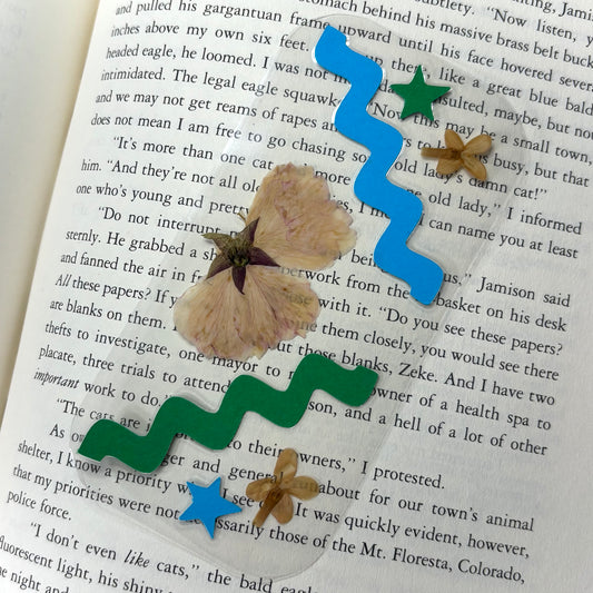 Jazzy Flower Bookmark