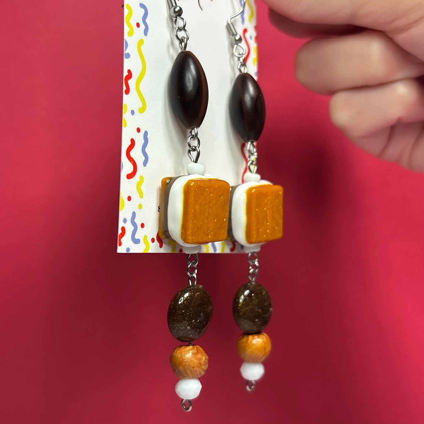 S'mores Earrings