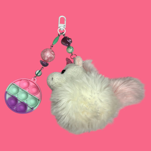 Unicorn Bag Charm