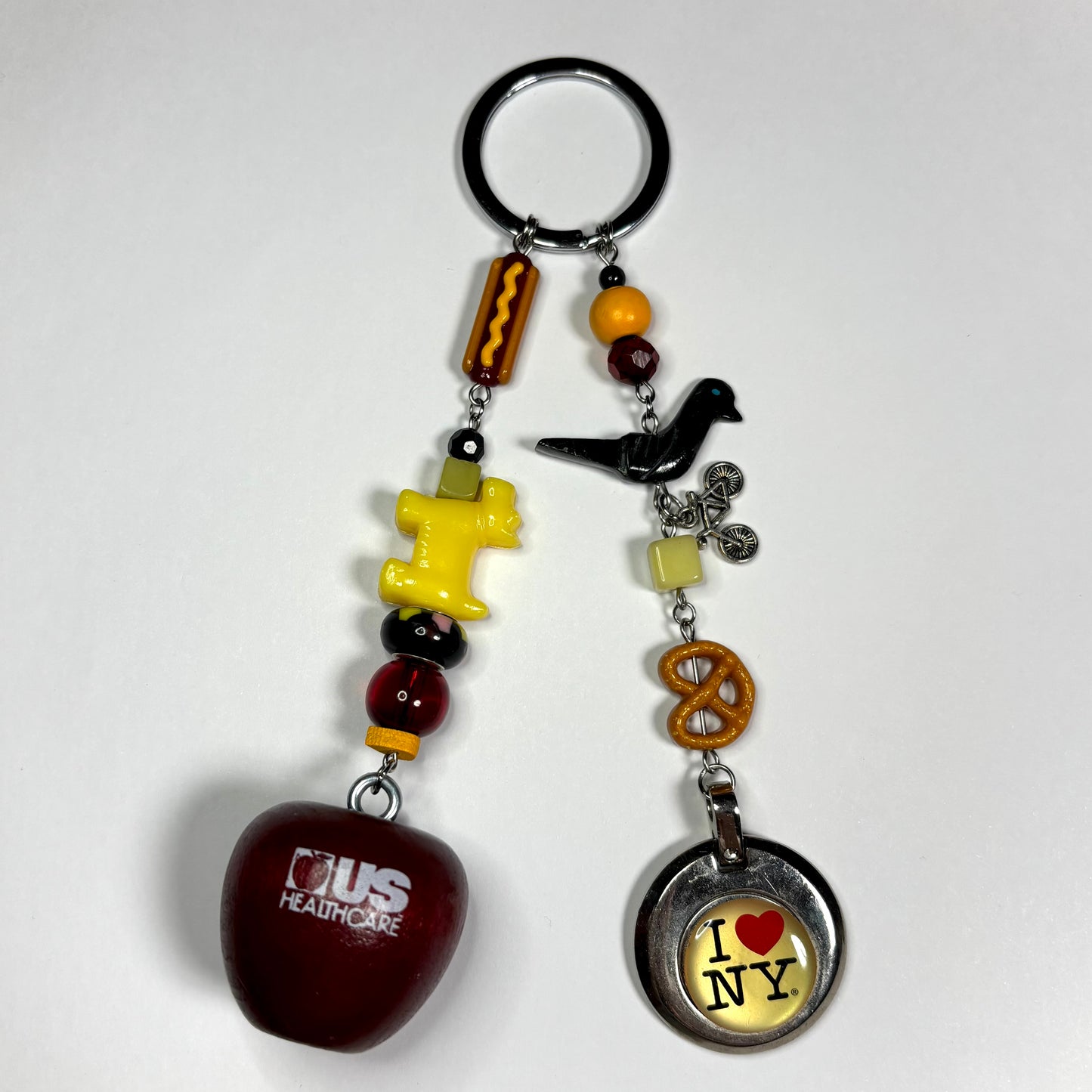 The Big Apple Bag Charm