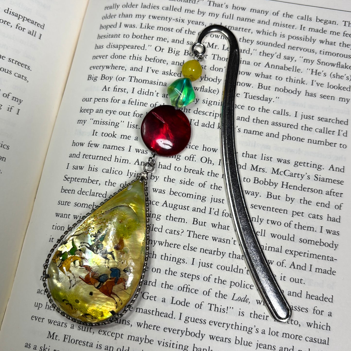 Horse Racing Bookmark