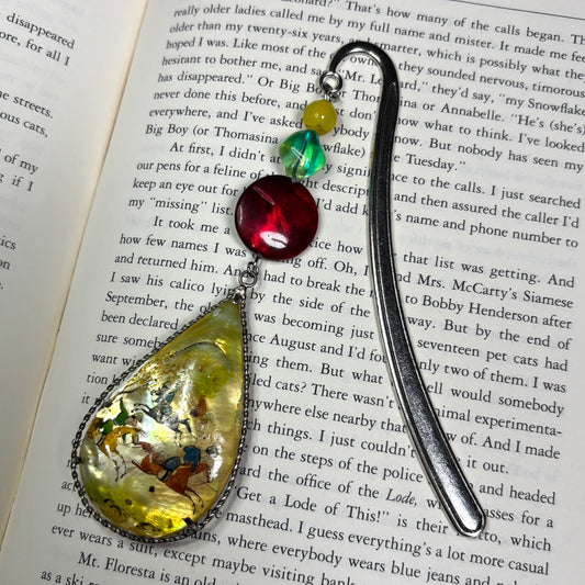 Horse Racing Bookmark