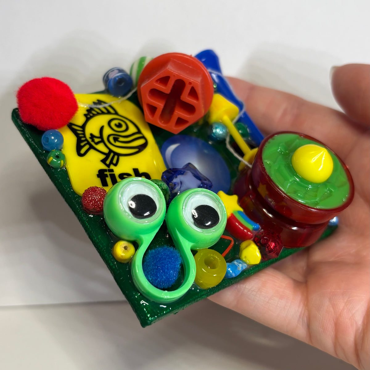 Toy Chest 3D Assemblage Magnet