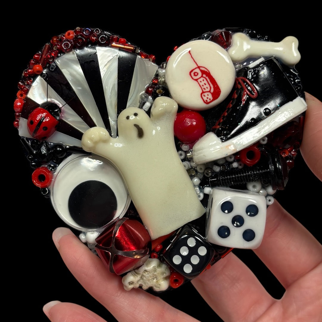 Ghost 3D Assemblage Magnet