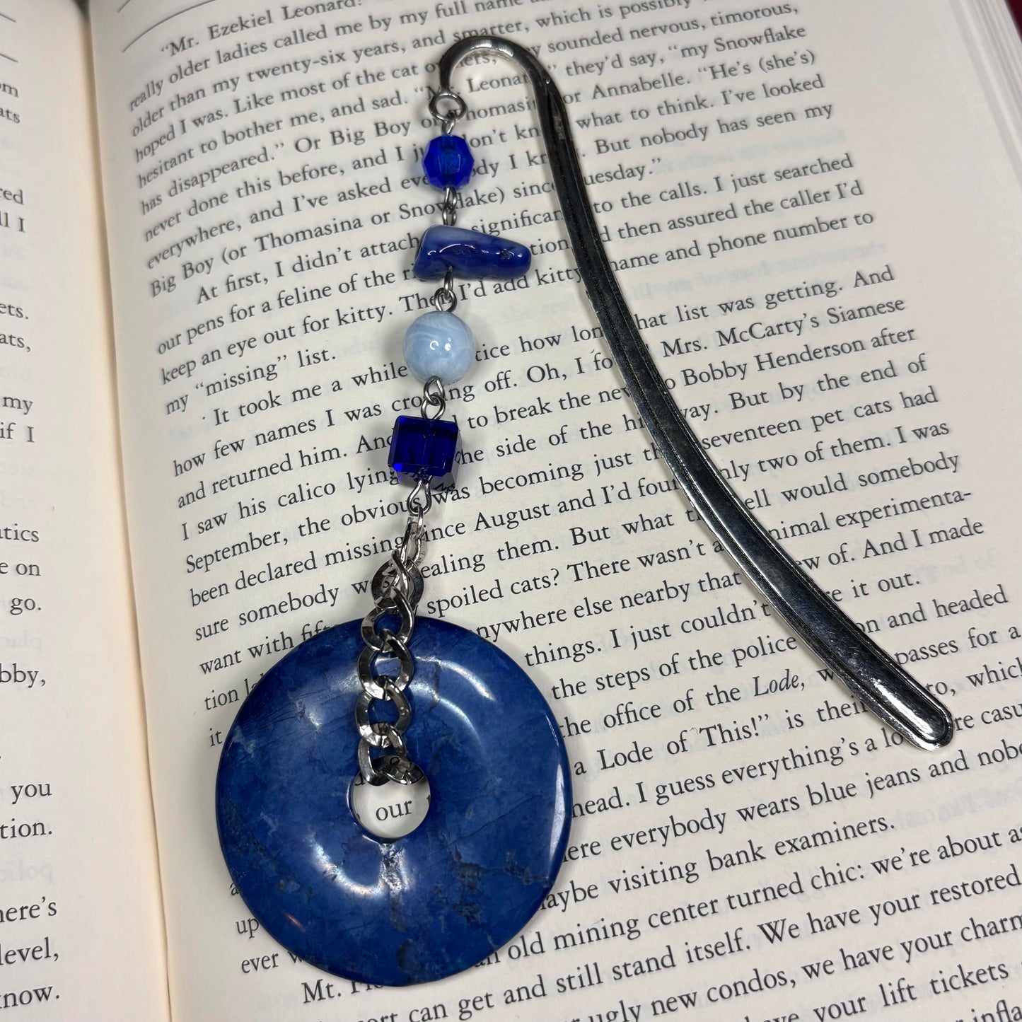 True Blue Bookmark