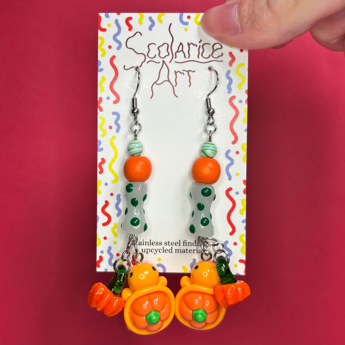 Pumpkins Earrings