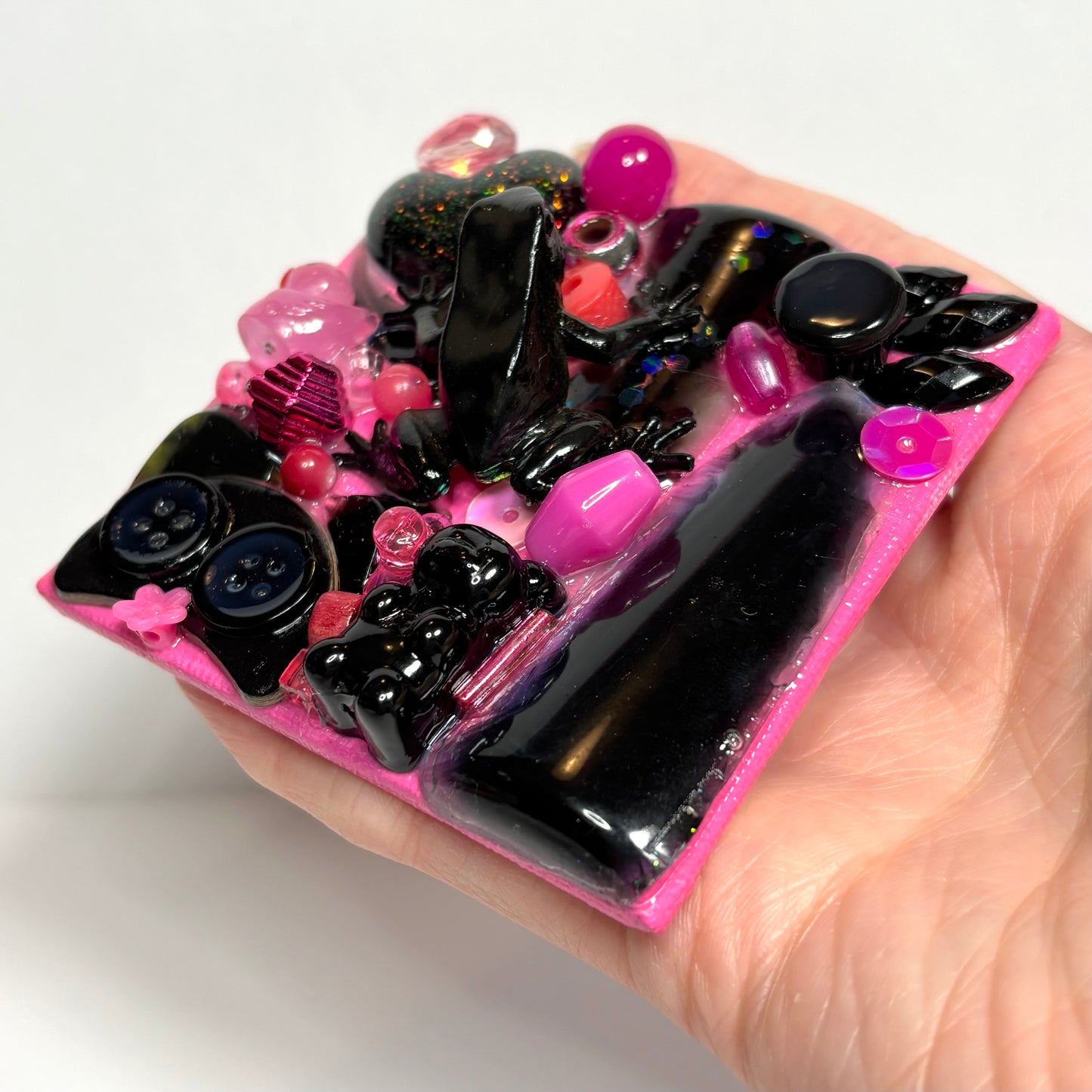 Edgy 3D Assemblage Magnets