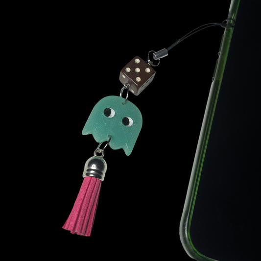 Inky Phone Charm