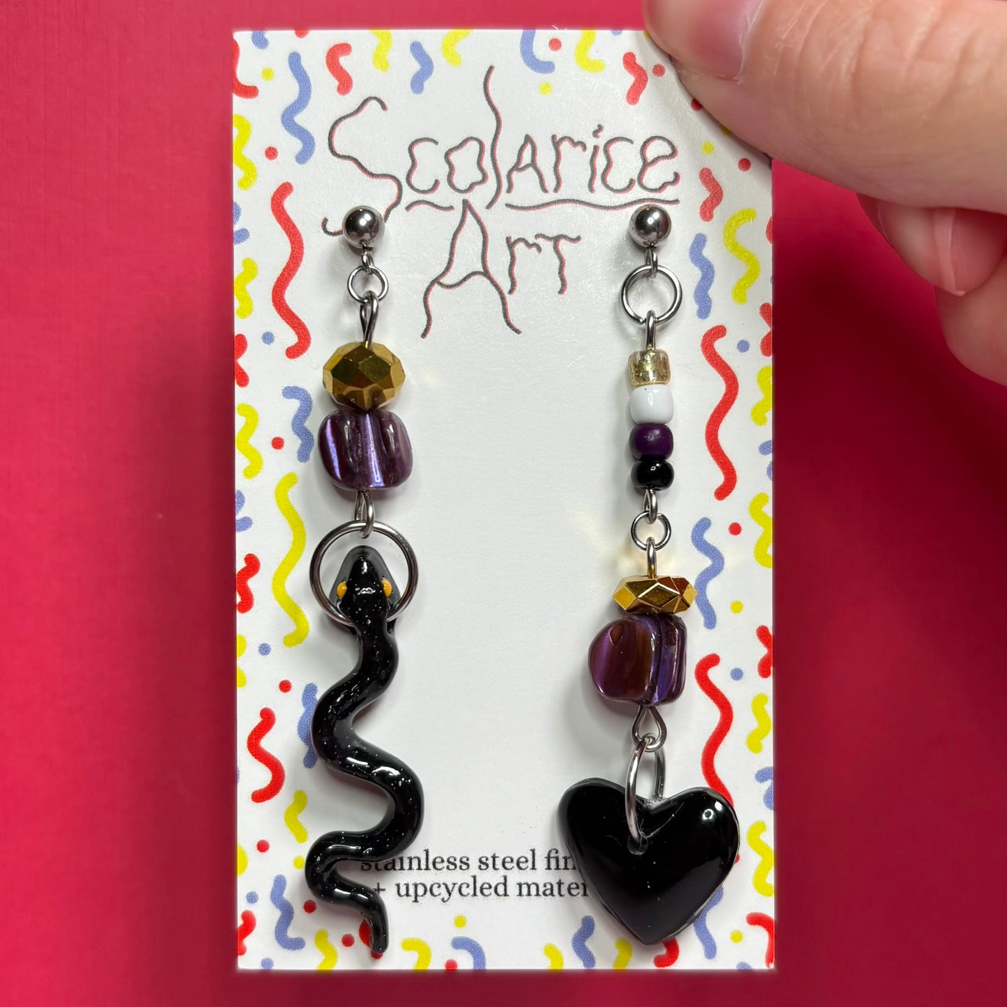 Snaked Earrings