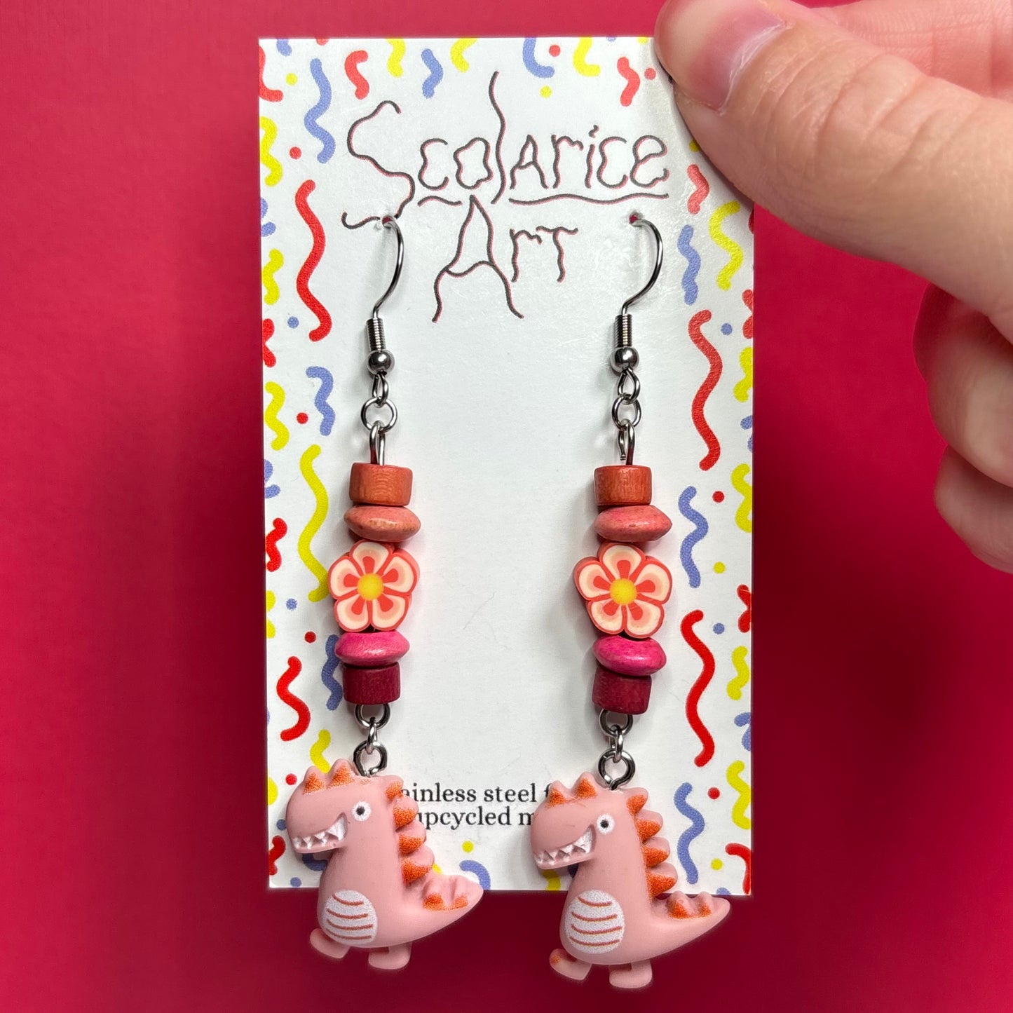 Rawr Earrings