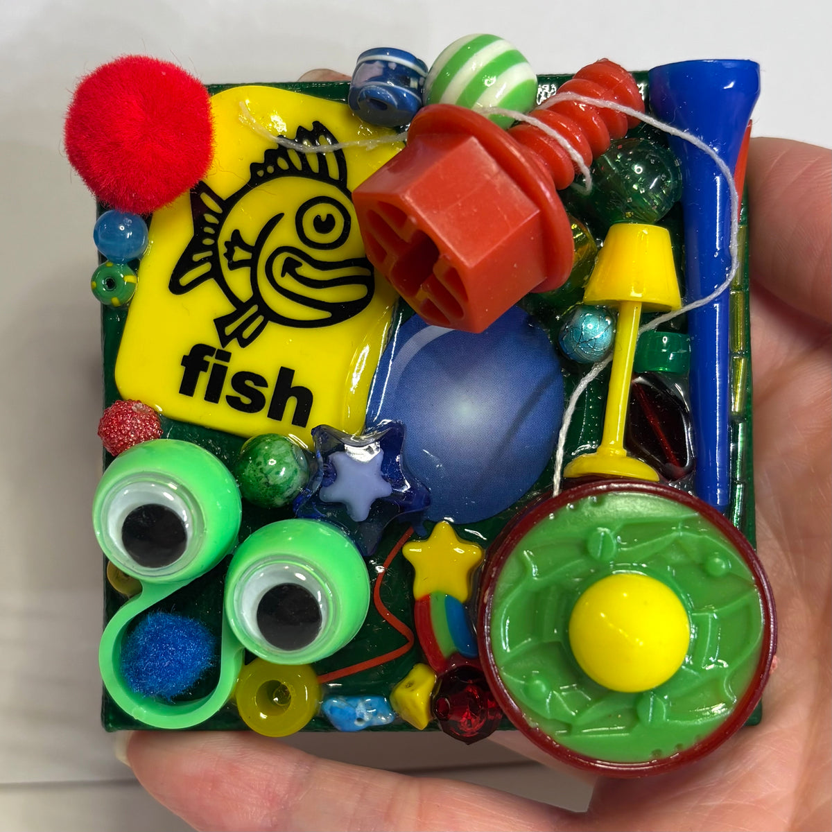 Toy Chest 3D Assemblage Magnet