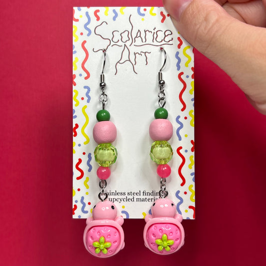 Sweet Strawberry Earrings