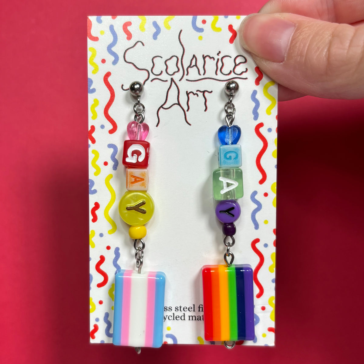 Gay Flags Earrings