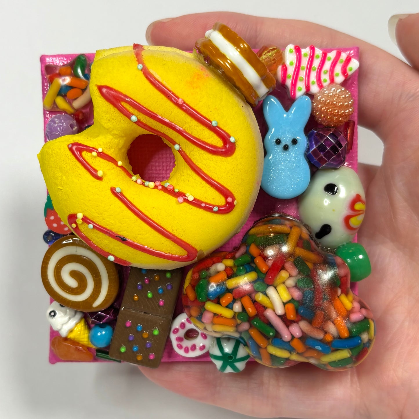 Candy Shop 3D Assemblage Magnet