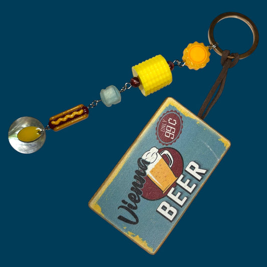 Backyard BBQ Bag Charm