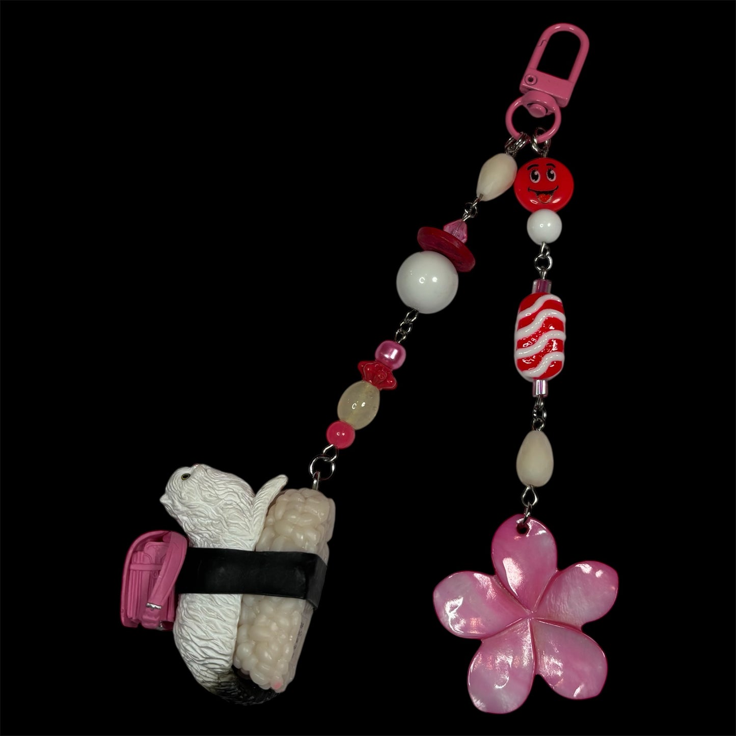 Sushi Cat Bag Charm