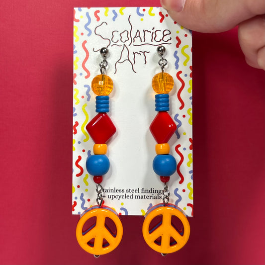Peace Earrings