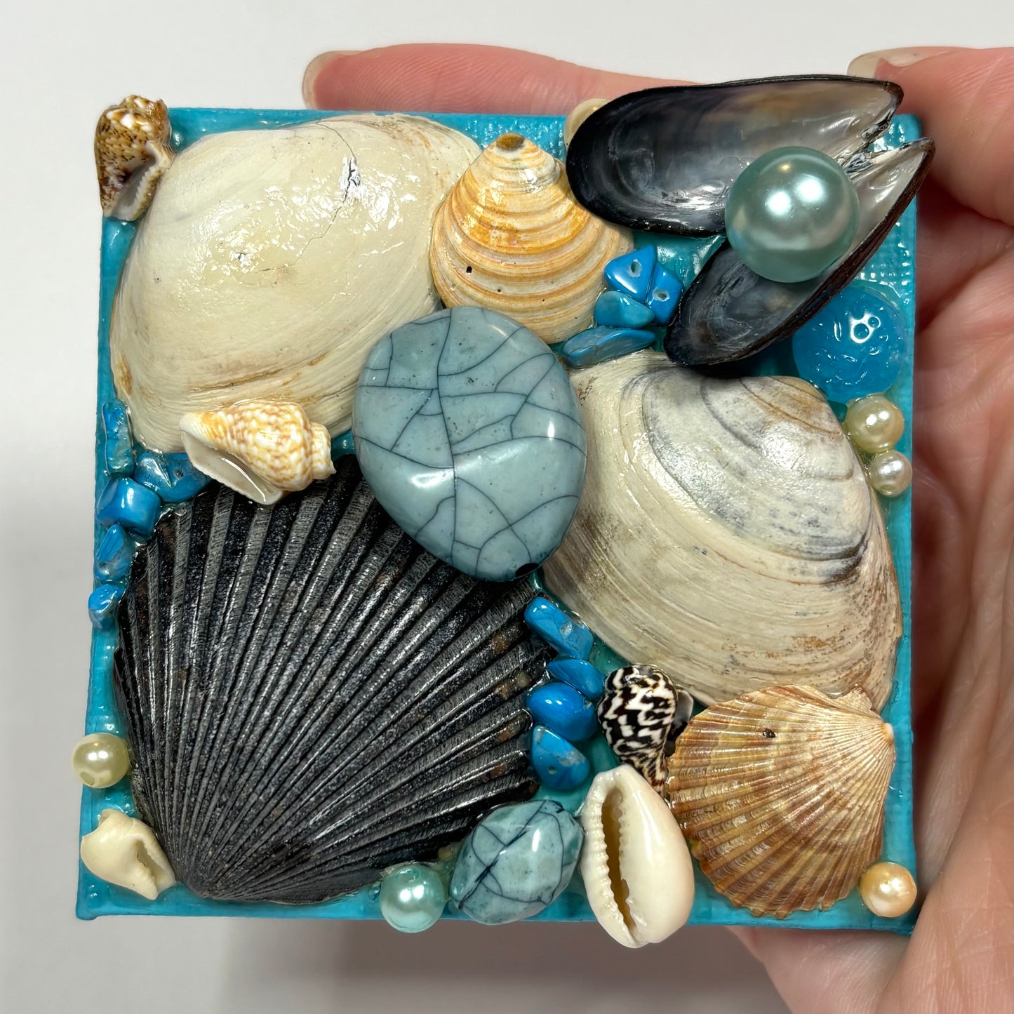 Seashore 3D Assemblage Magnet