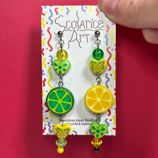 Lemon-Lime Earrings