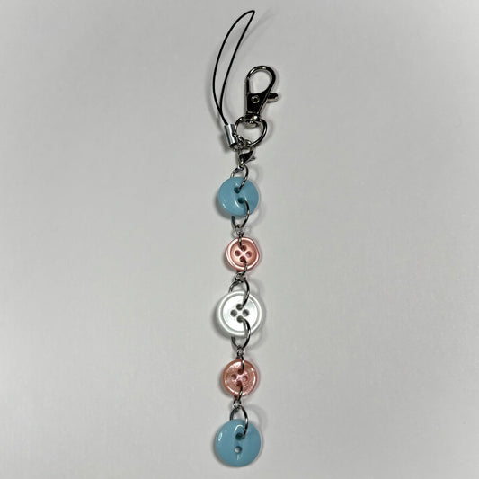 Cotton Candy Buttons Multi-Use Mini Charm