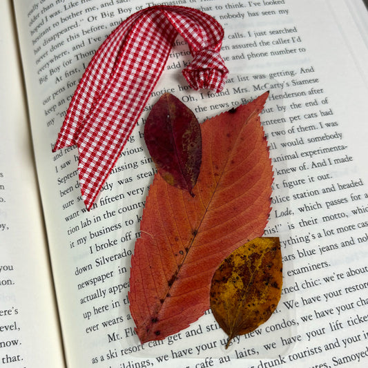 Fall Leaf Bookmark