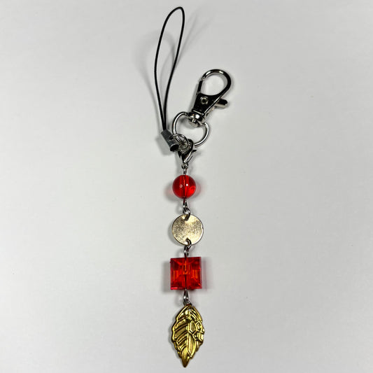 Red Leaf Multi-Use Mini Charm