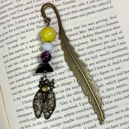 Brass Beetle Bookmark