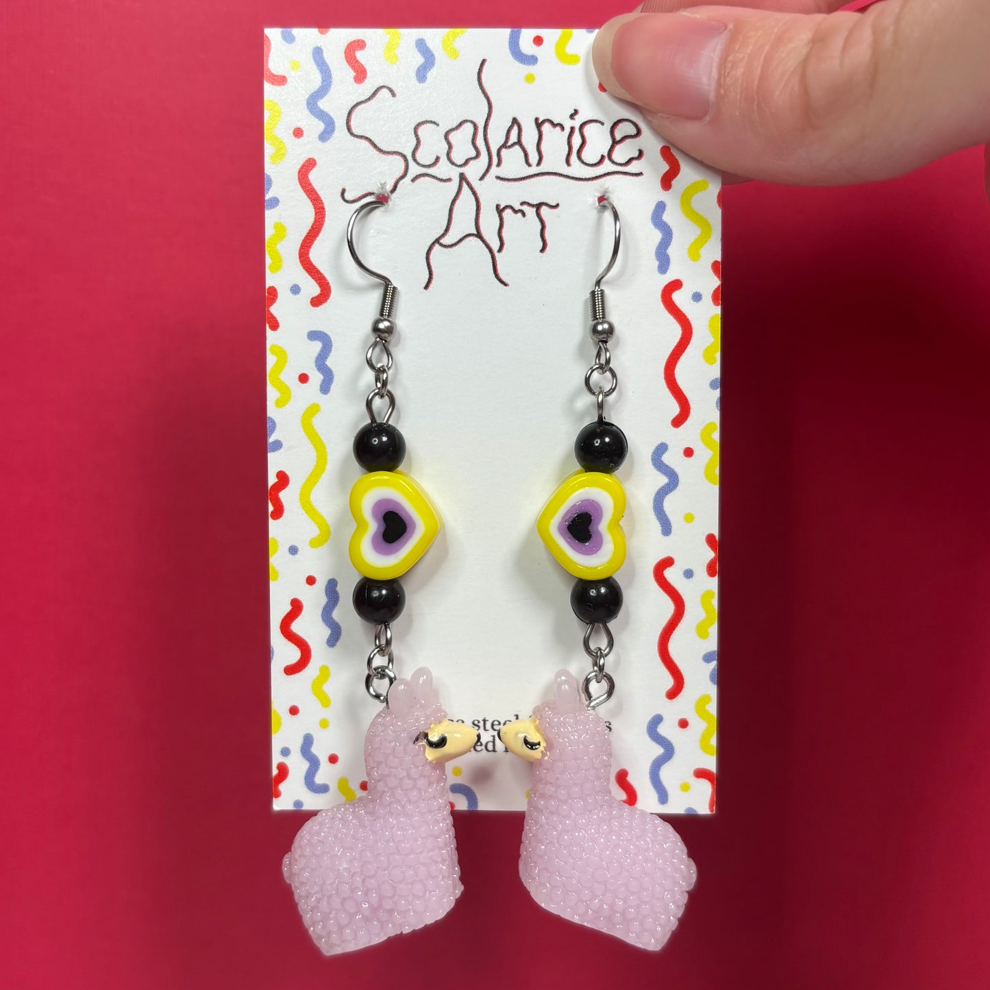 Llama Earrings