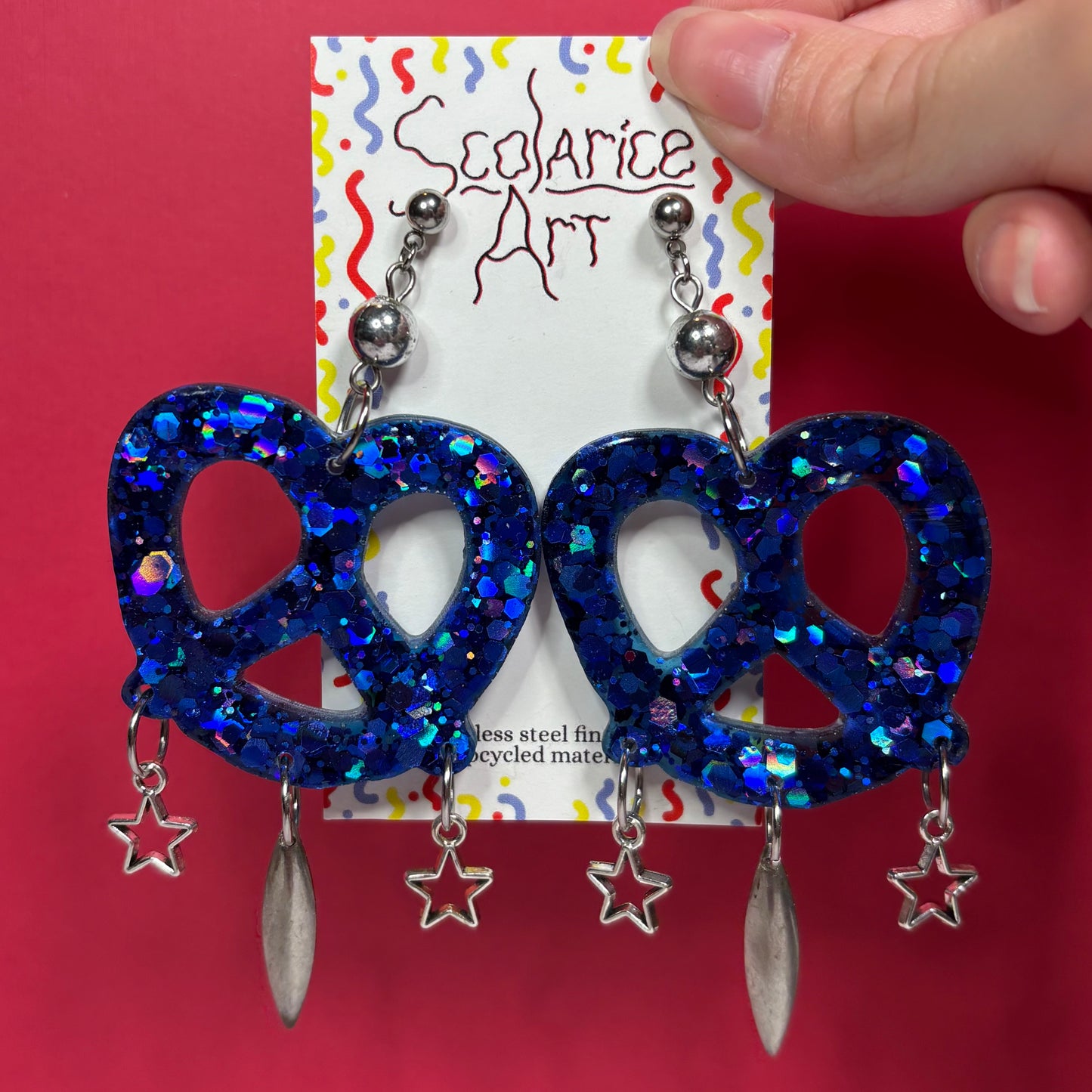 Galactic Pretzels Earrings