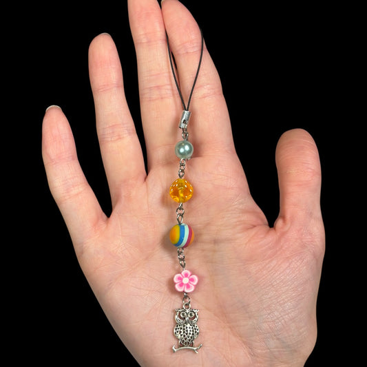 Hoot Phone Charm
