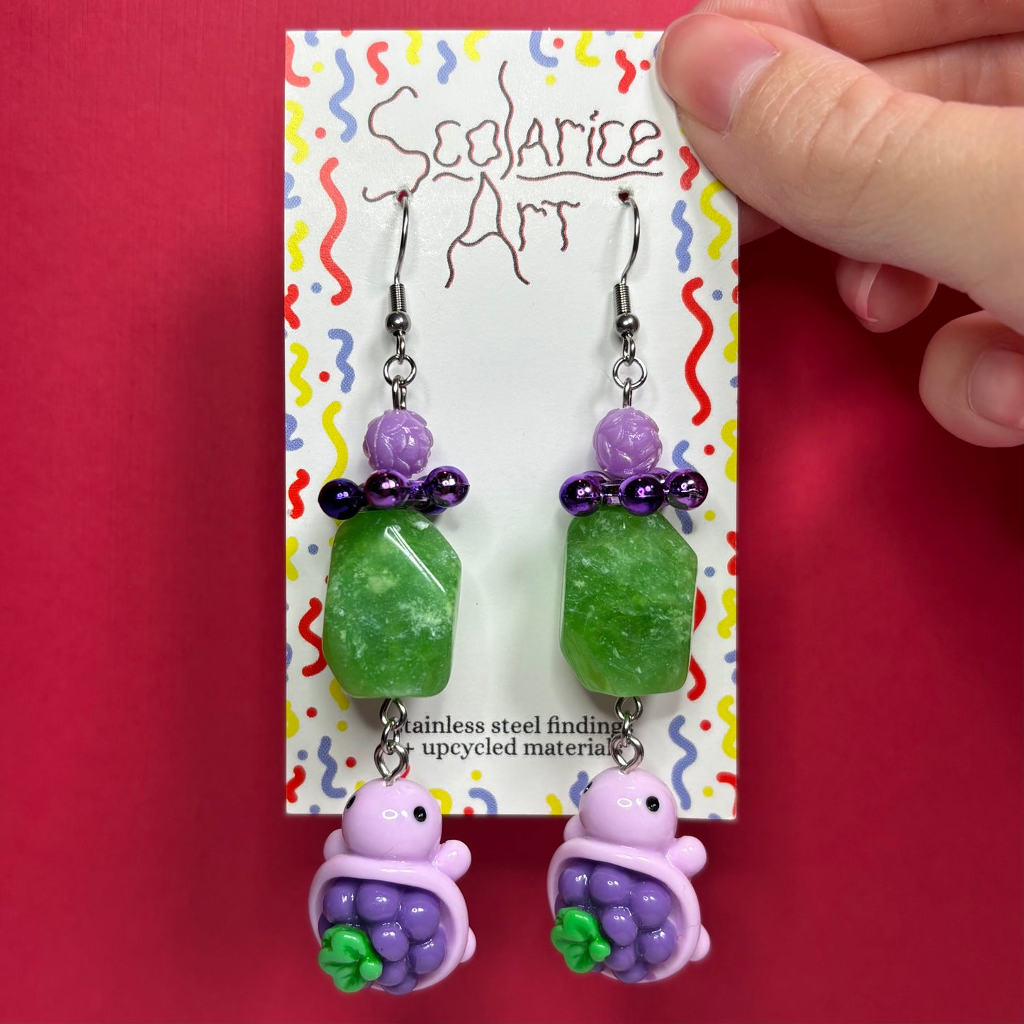 Grape Earrings