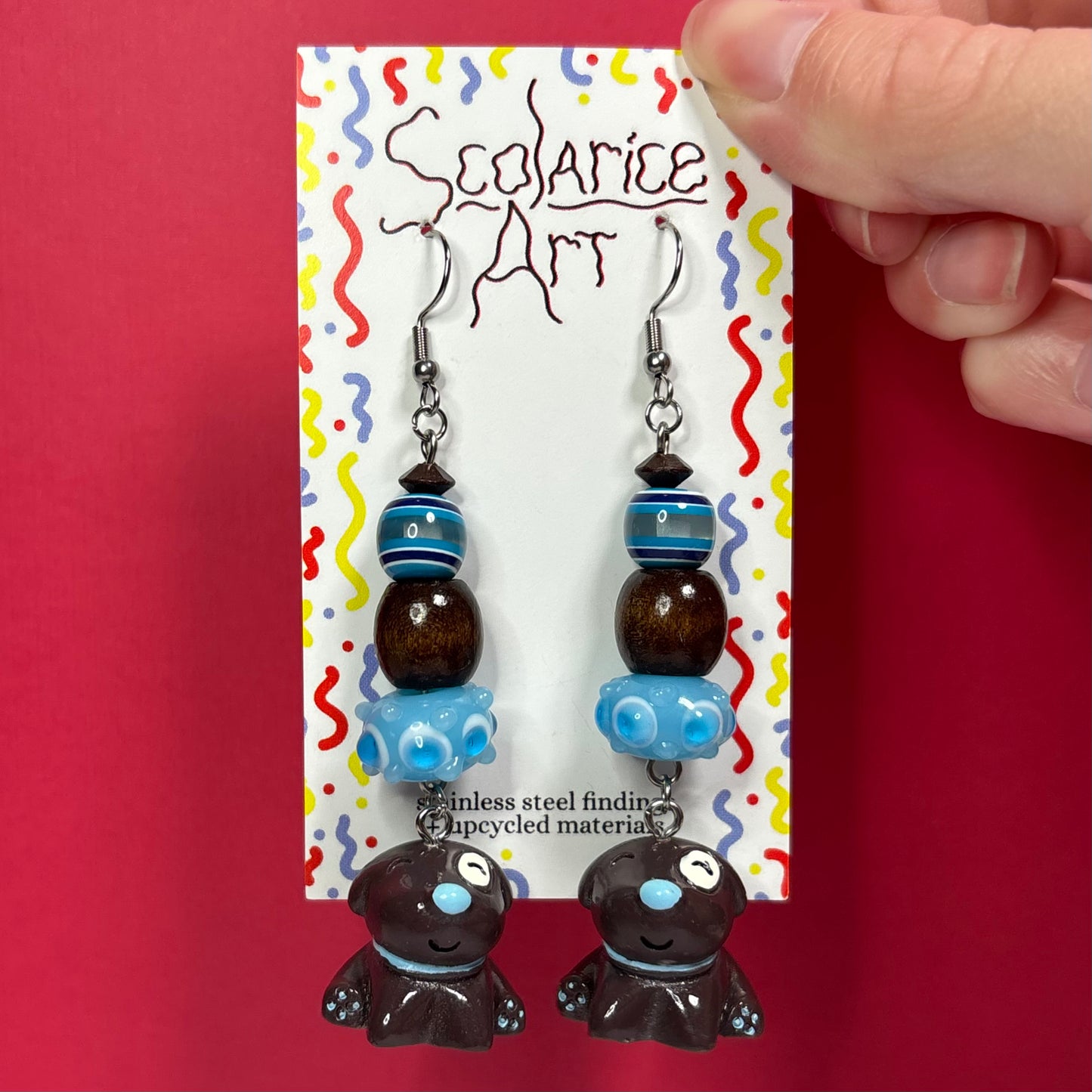 Who Let The Dogs Out Earrings